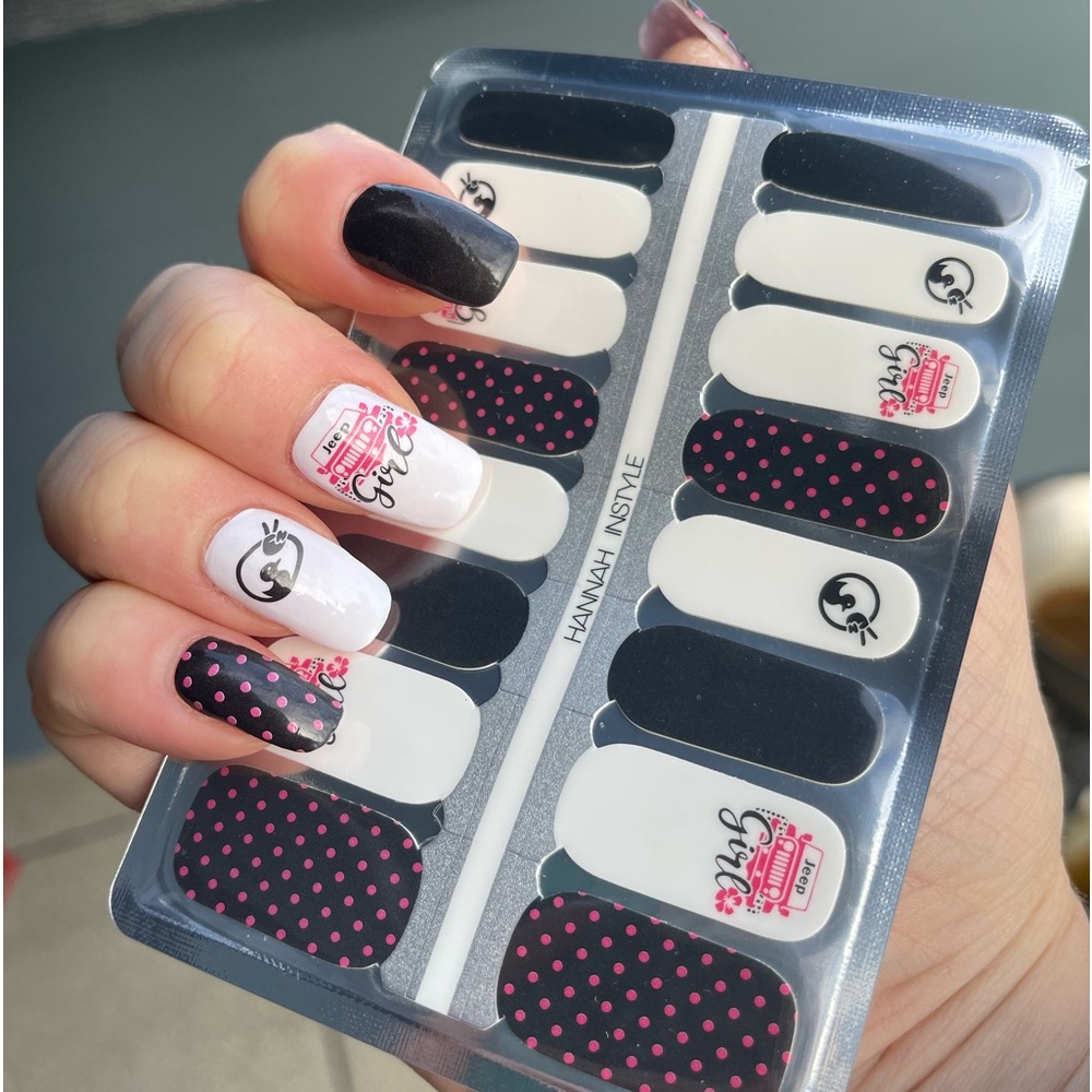 New Jeep Girl nail wraps